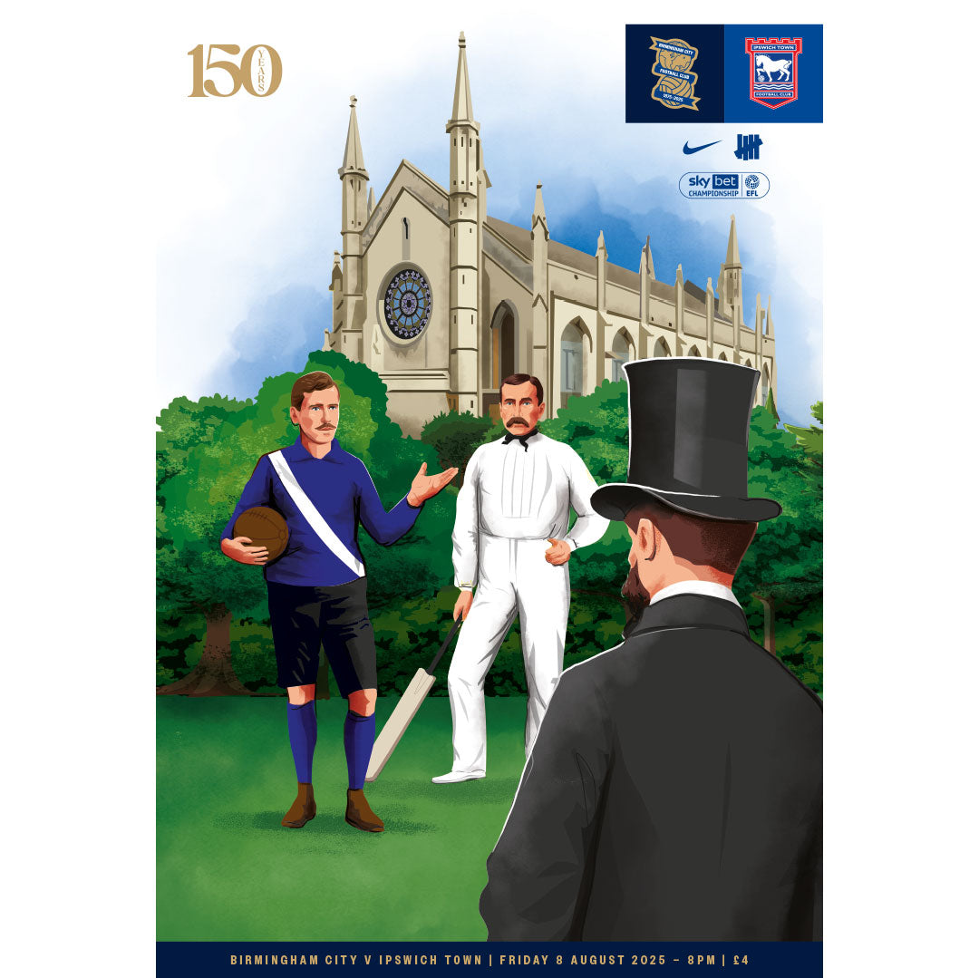 Birmingham City v Ipswich Town Matchday Football Programme