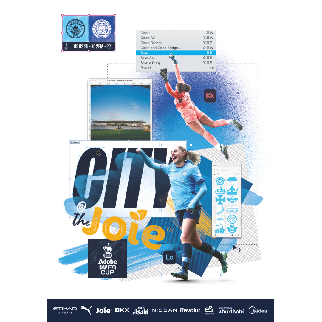 Manchester City Women vs Arsenal Women Matchday Football