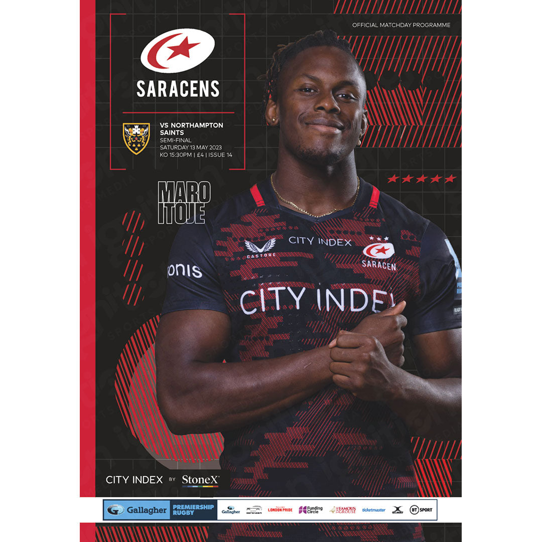 Saracens v Northampton Saints (Semi-Final) Matchday Rugby