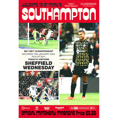 Southampton v Sheffield Wednesday
