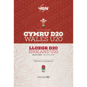 Wales Under-20s v England Under-20s (Six Nations 2023)