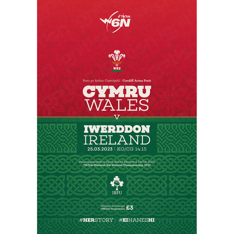 Wales Women v Ireland Women (Six Nations 2023)