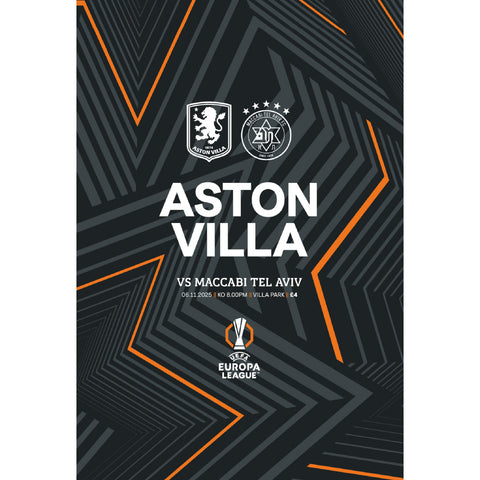 Aston Villa vs Maccabi Tel Aviv (UEFA Europa League)