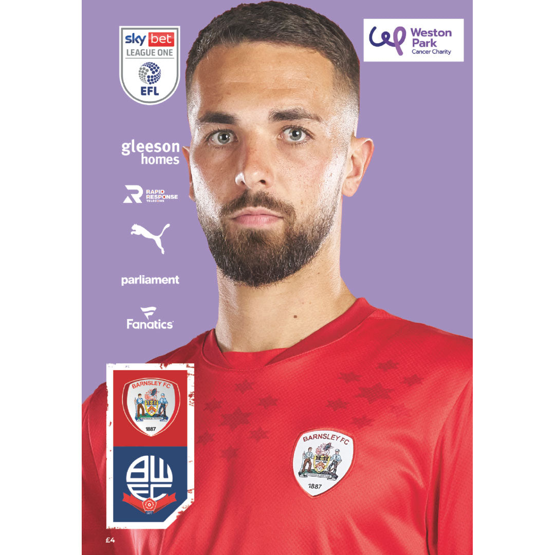 Barnsley vs Bolton Wanderers