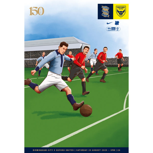 Birmingham City v Oxford United Matchday Football Programme