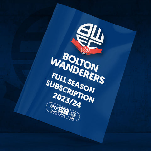 Bolton Wanderers Full Season Subscription 2023-24