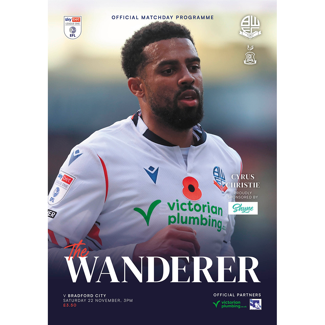 Bolton Wanderers vs Bradford City