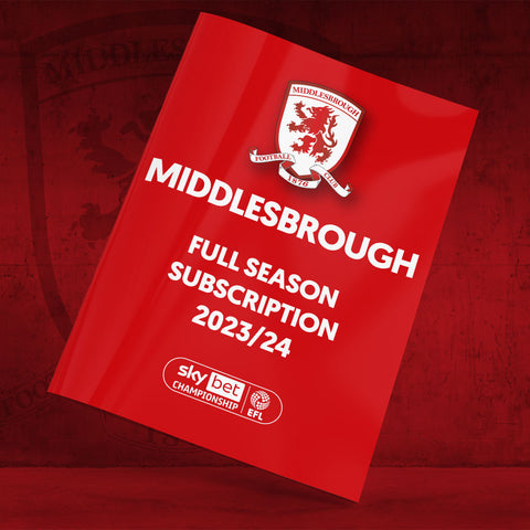 Middlesbrough Full Season Subscription 2023-24