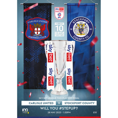 Stockport County v Carlisle United (League Two Play-Off Final 2023)