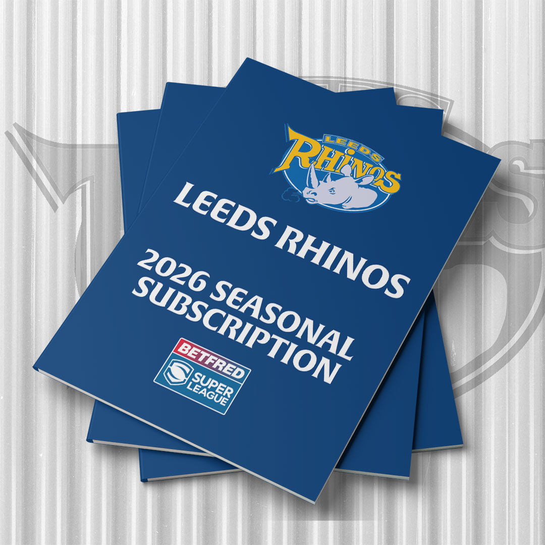 Leeds Rhinos Full Season Subscription Matchday Programmes – Ignition ...