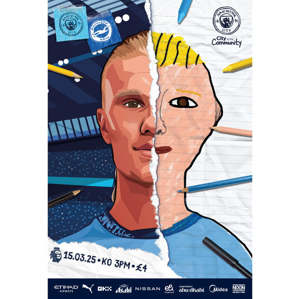 Manchester City vs Brighton Matchday Programmes – Ignition Sports