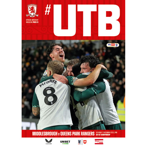 Middlesbrough v Queens Park Rangers