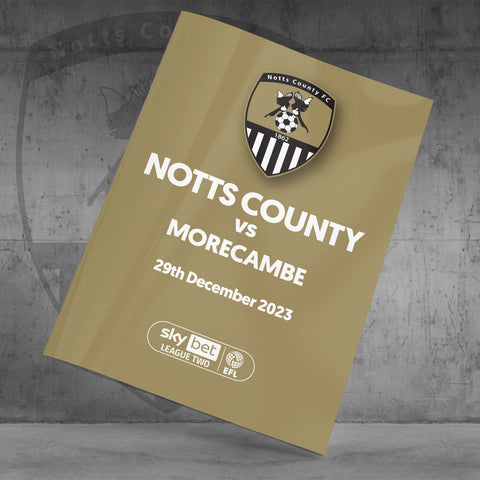 Notts County v Morecambe