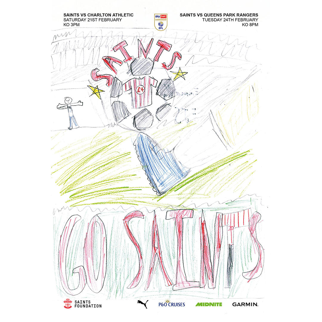 Southampton v Charlton Athletic / QPR Matchday Football Programme ...