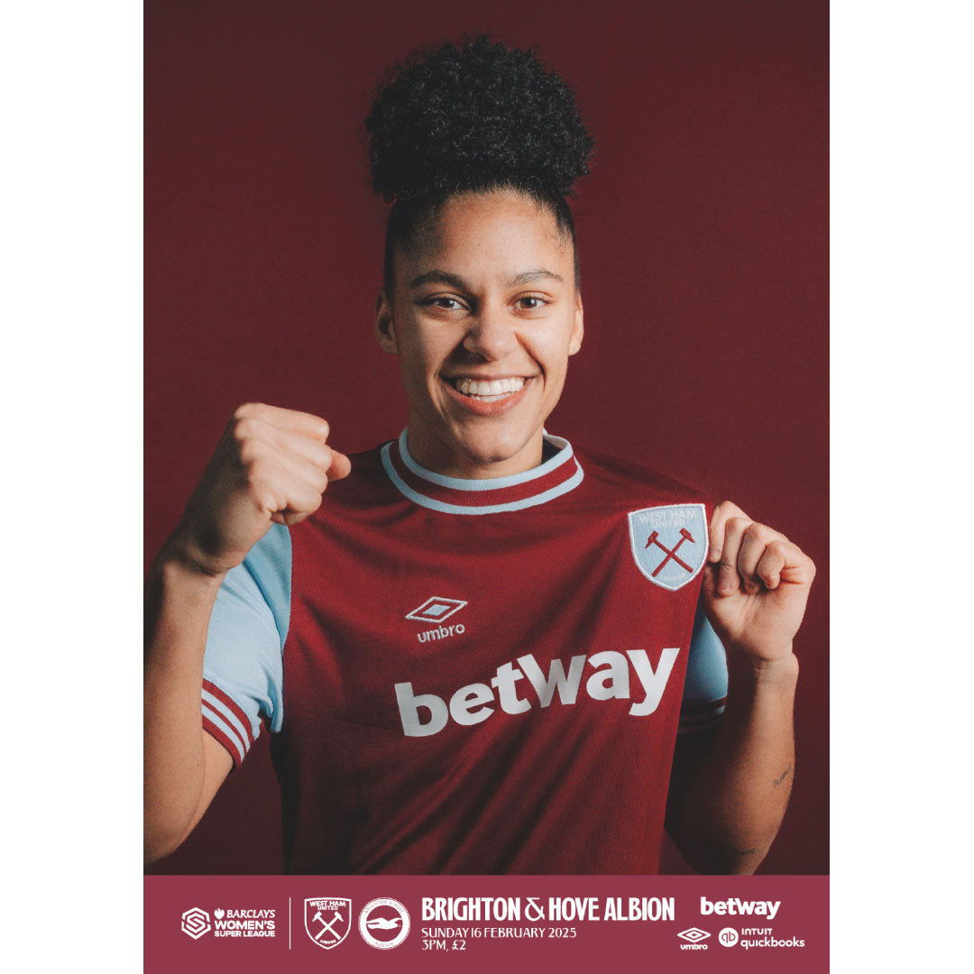 West Ham United Women vs Brighton & Hove Albion Women