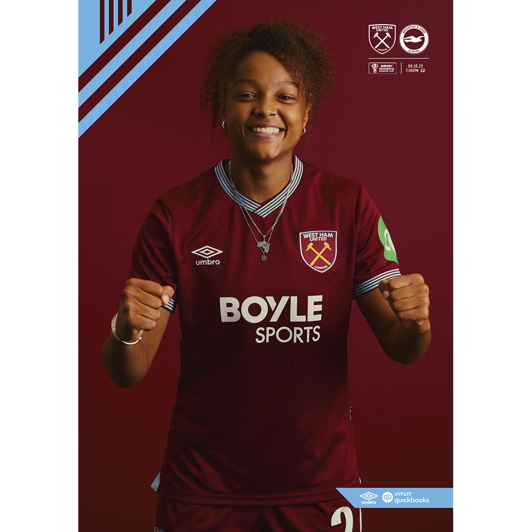 West Ham United Women vs Brighton & Hove Albion Women (League Cup)