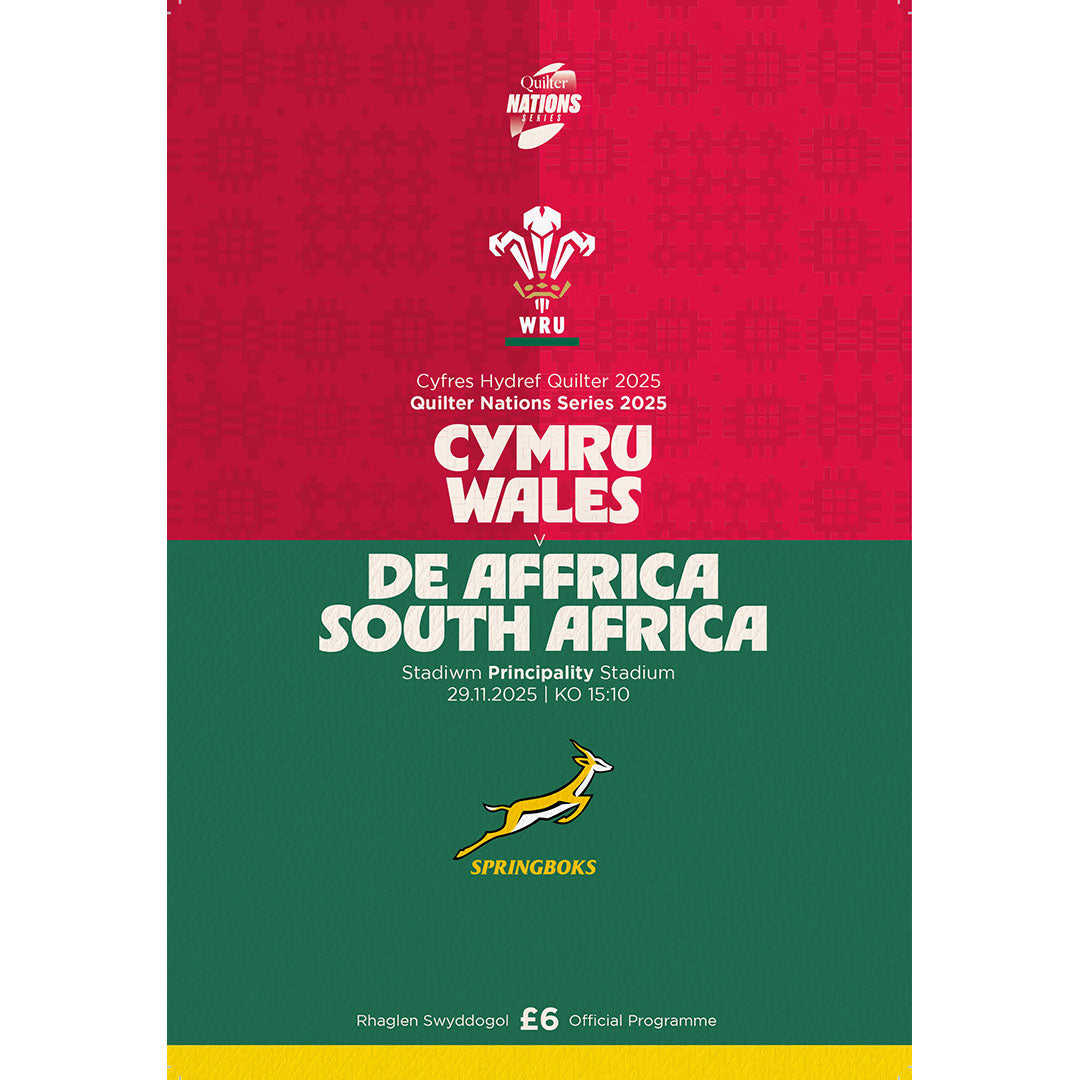 Wales vs South Africa (2025)