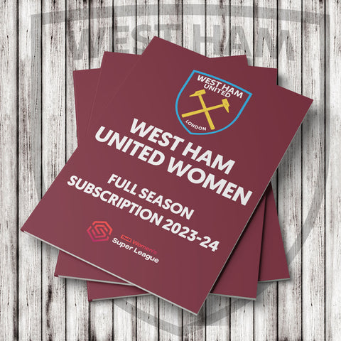 West Ham United Women Full Season Subscription 2023-24