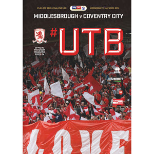 Middlesbrough vs Coventry City (Play-Off Semi-Final)