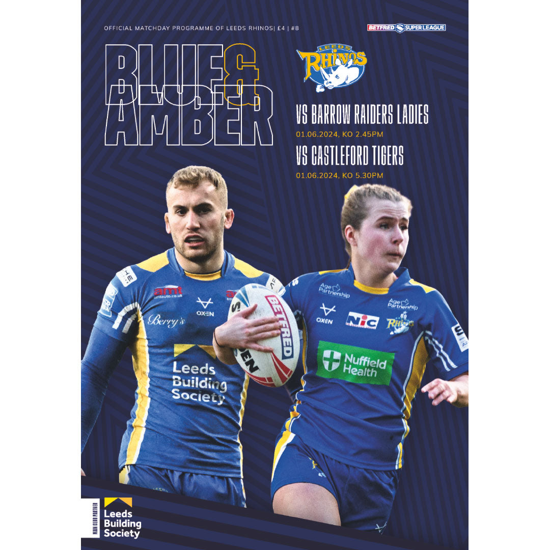 Leeds Rhinos v Castleford Tigers Matchday Programmes – Ignition Sports ...