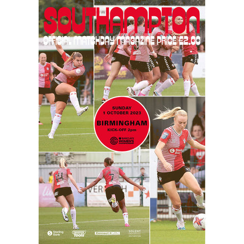 Southampton Women vs Birmingham City Women