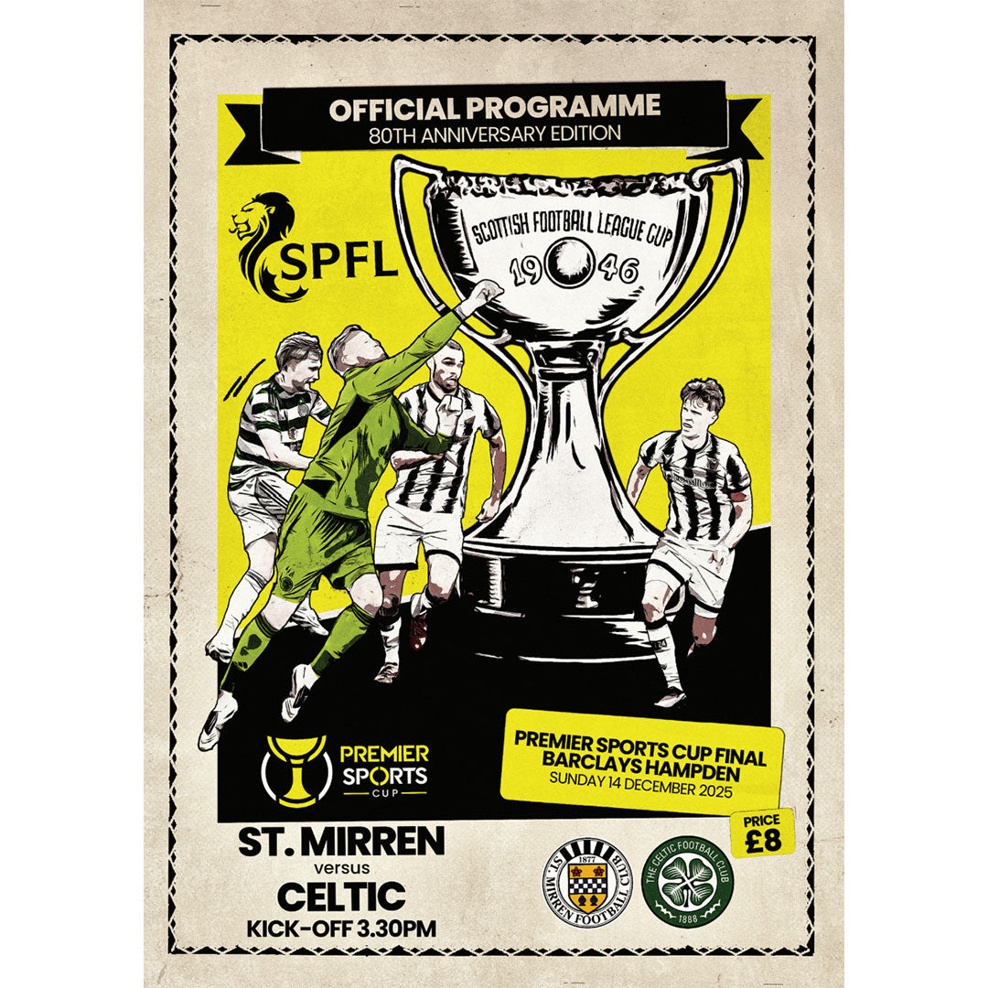 St Mirren v Celtic (Premier Sports Cup Final 2025)