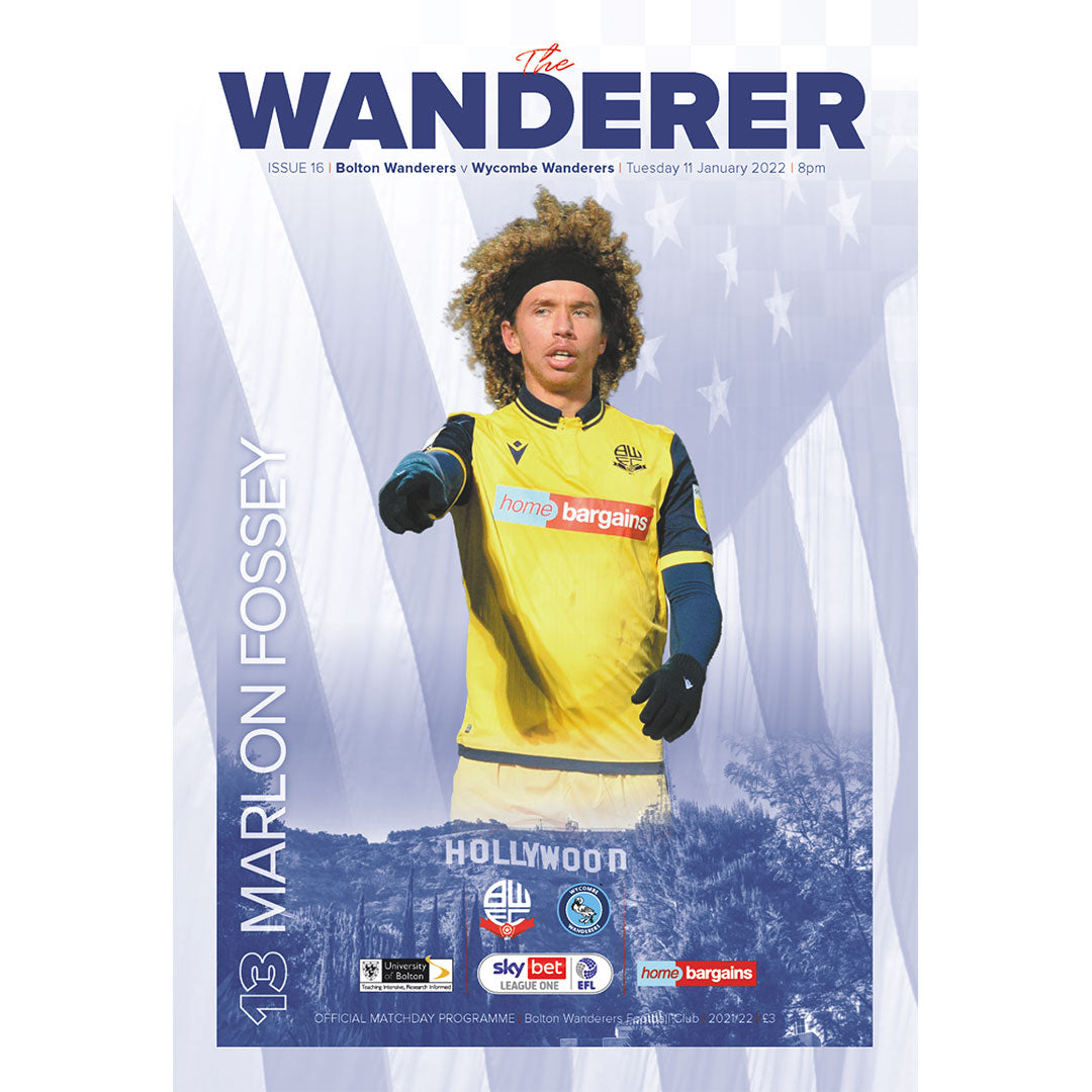 Bolton Wanderers vs Wycombe Wanderers