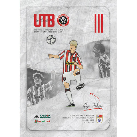 Sheffield United vs Hull City football programmes