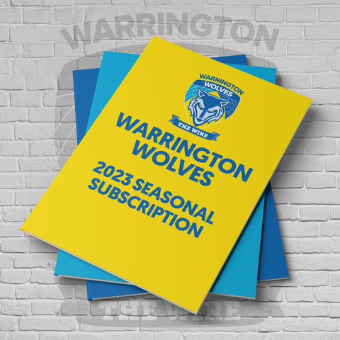 Warrington Wolves 2023 Seasonal Subscription