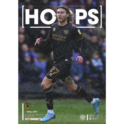 Queens Park Rangers vs Hull City football programmes