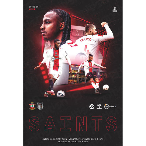 Southampton v Grimsby Town (FA Cup Fifth Round)