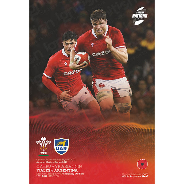 Rugby Internationals Autumn Nations Cup Channel Wales Autumn Rugby