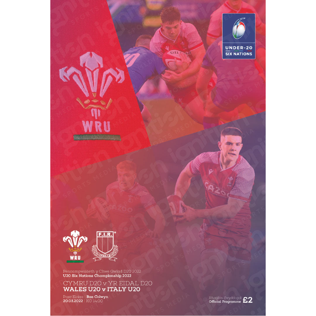 Wales Under-20s v Italy Under-20s (Six Nations)
